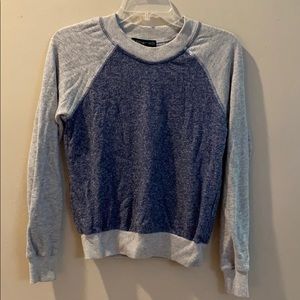 Rosie Harlow size small blue & grey sweatshirt {114}